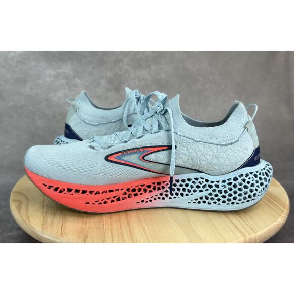 Brooks Mens Limited Edition Exhilarate-BL 3D Running Shoe Blue Coral Size 10D main image 10